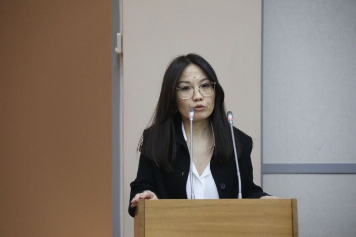 Руководитель ЦОПП выступила на законодательном собрании Приморского края.